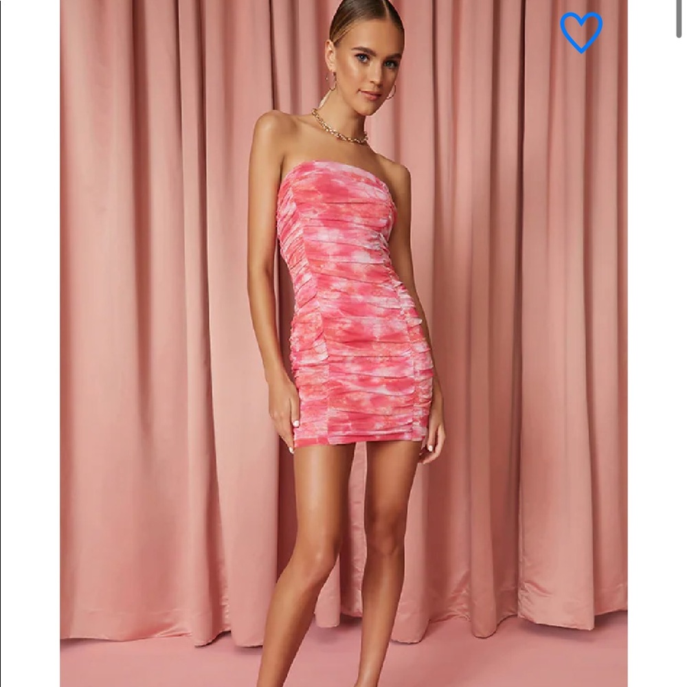 Superdown Ivanna Strapless Mini Dress
